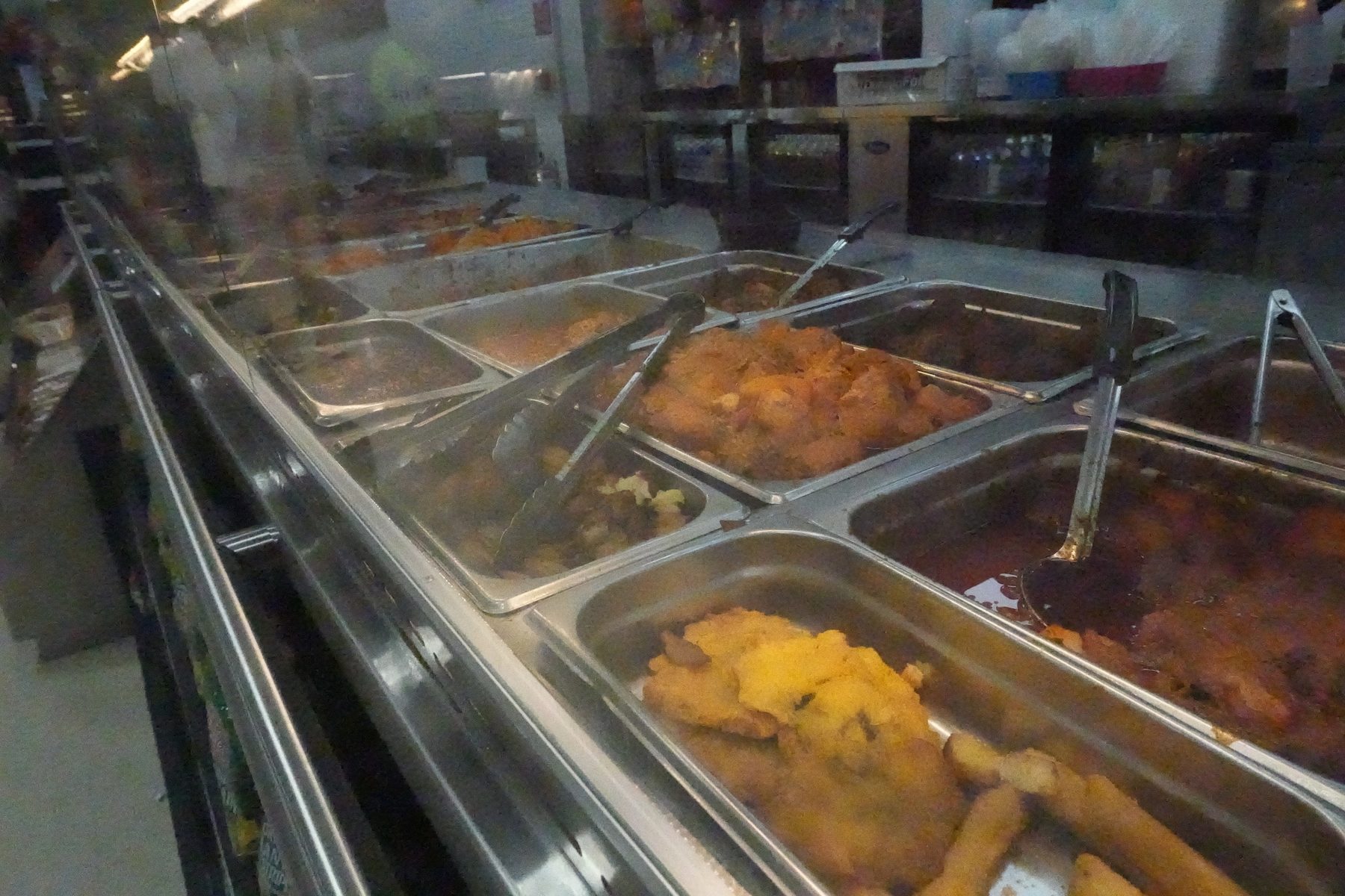 Hot bar — comida caliente lista para llevar