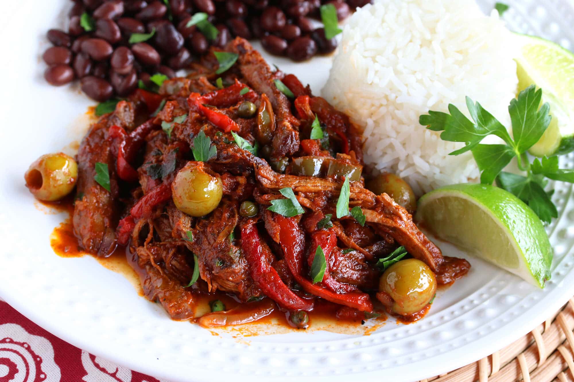 Ropa Vieja - Comida cubana en Extra Supermarket